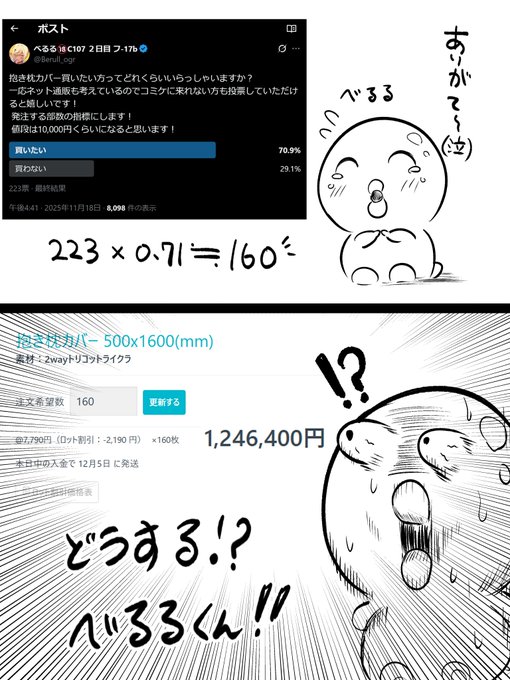 グッズ化の過酷さを知るべるる君 