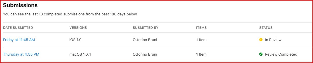 ottorinobruni's tweet image. My iPad app has been In Review since last Friday… meanwhile the macOS version was approved in just 1 day.
The App Store review timing is always a mystery 😅
#indiedev #iosdev #macdev #appstore #buildinpublic