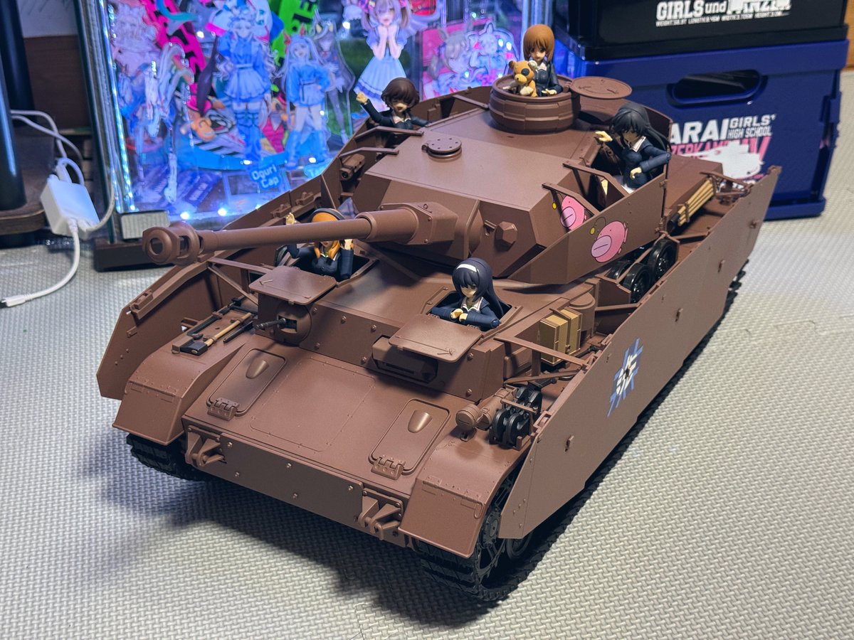 bt42kizk's tweet image. Ⅳ号戦車をつくる、97号まで組み上げました。

ギリギリ追いついた！
残り3号で完成です。