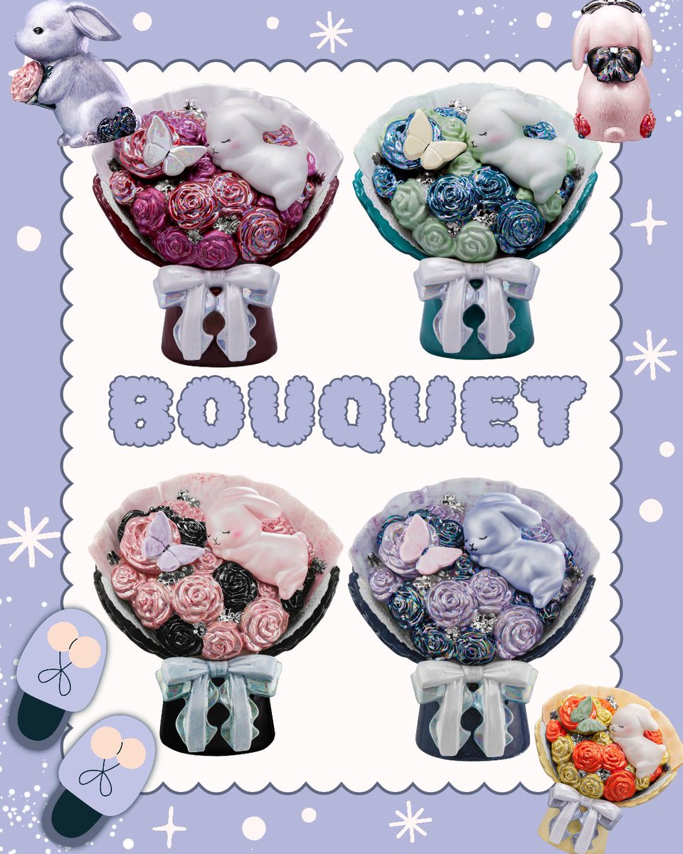 Flower Rabbits Decanter フラワーラビッツデキャンタ (@frd0907