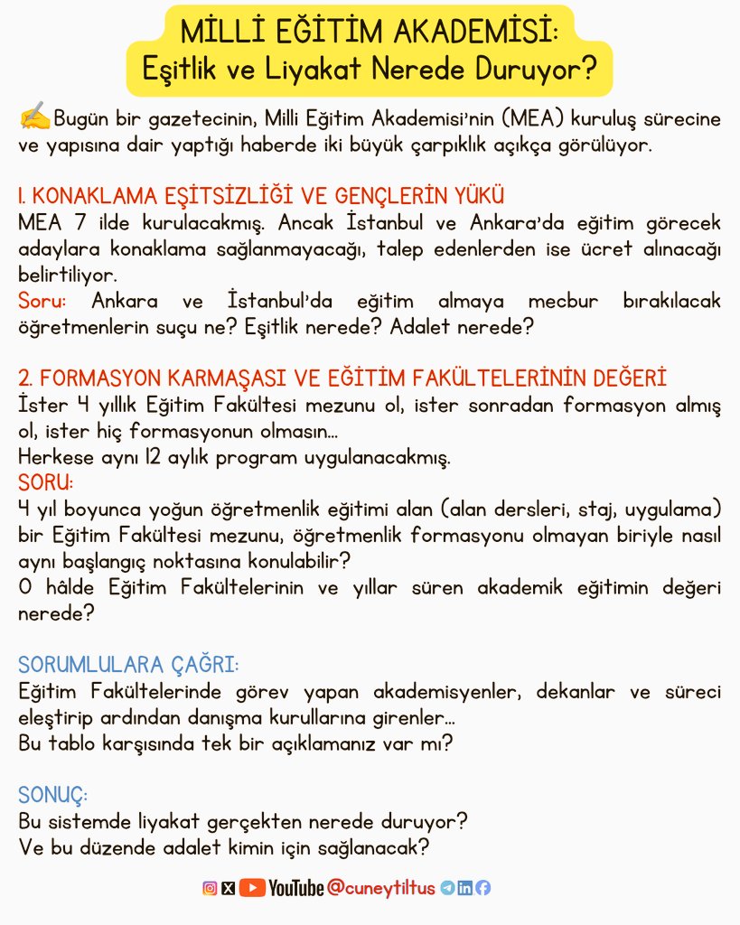 cuneytiltus's tweet photo. Milli Eğitim Akademisi Hakkında: https://t.co/KOmcVpSffH