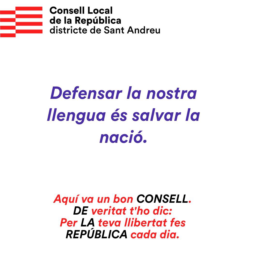 Consell local districte de Sant Andreu (BCN) (@cldr_santandreu) on Twitter photo 
