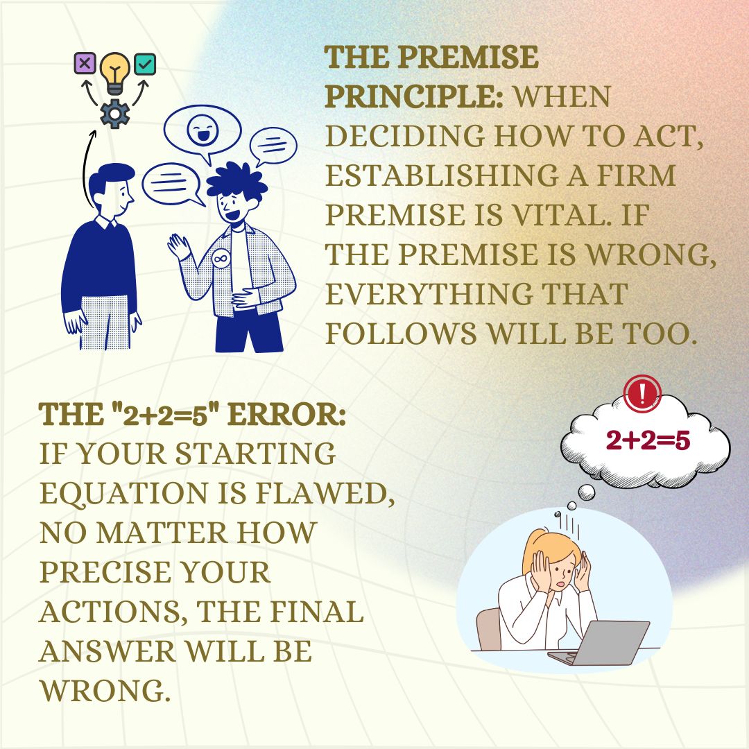 VaisesikaDasa's tweet image. If you start with the wrong assumptions about your purpose, your results will always be flawed. Establishing a bedrock truth is crucial for lasting success.

#LifePhilosophy #SuccessMindset #CoreValues #Foundation #BuildStrong #WrongAssumptions #VaisesikaDasa