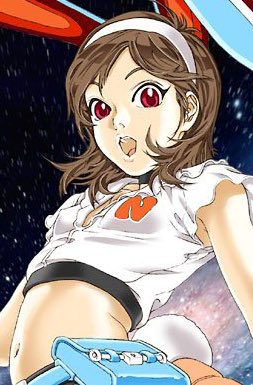 #アオリ貧乳 こういうやつかな…メガネは無いですが(‾▽‾;) 