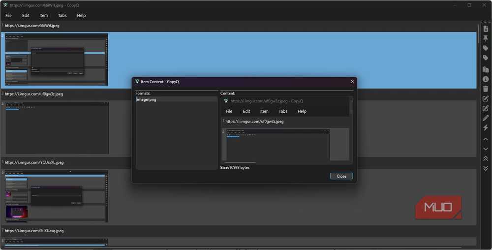 elhackernet's tweet image. CopyQ es una opción de portapapeles más inteligente, ligero y de código abierto para Windows, Linux y MacOS 

📋 Almacena, busca y organiza todo lo que copias

Pestañas, filtros y un historial de búsqueda que mantiene el orden
github.com/hluk/CopyQ