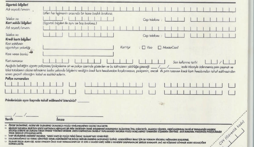 meleklerinpayi's tweet image. Şimdi isim verip rezil etmeyeyim ama &quot;mail geldi, prim çekilememiş, uygulamanızdan yeni kredi kartımı giremedim&quot; mailime gelen yanıt. 
Bunu doldurup göndermemi istediler, bu form artık sadece sahaflarda bulunuyor sanıyordum😅