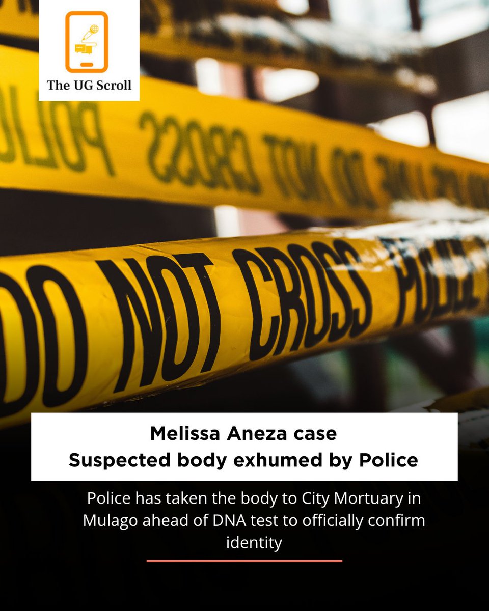 theugscroll's tweet photo. Police has exhumed body suspcted to be Melissa Aneza. A DNA test will follow to comfirm identity. She has been missing since November 4, 2025. https://t.co/6PaCEJOXbn