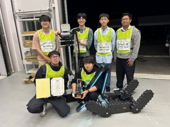 nagaoka_ut's tweet photo. 災害対応ロボット・ドローン開発の学生チーム「NuTech-R」がWorld Robot Summit 2025プラント災害チャレンジで優勝しました
https://t.co/j5bWQJ6Otb https://t.co/VbdiycxnLL