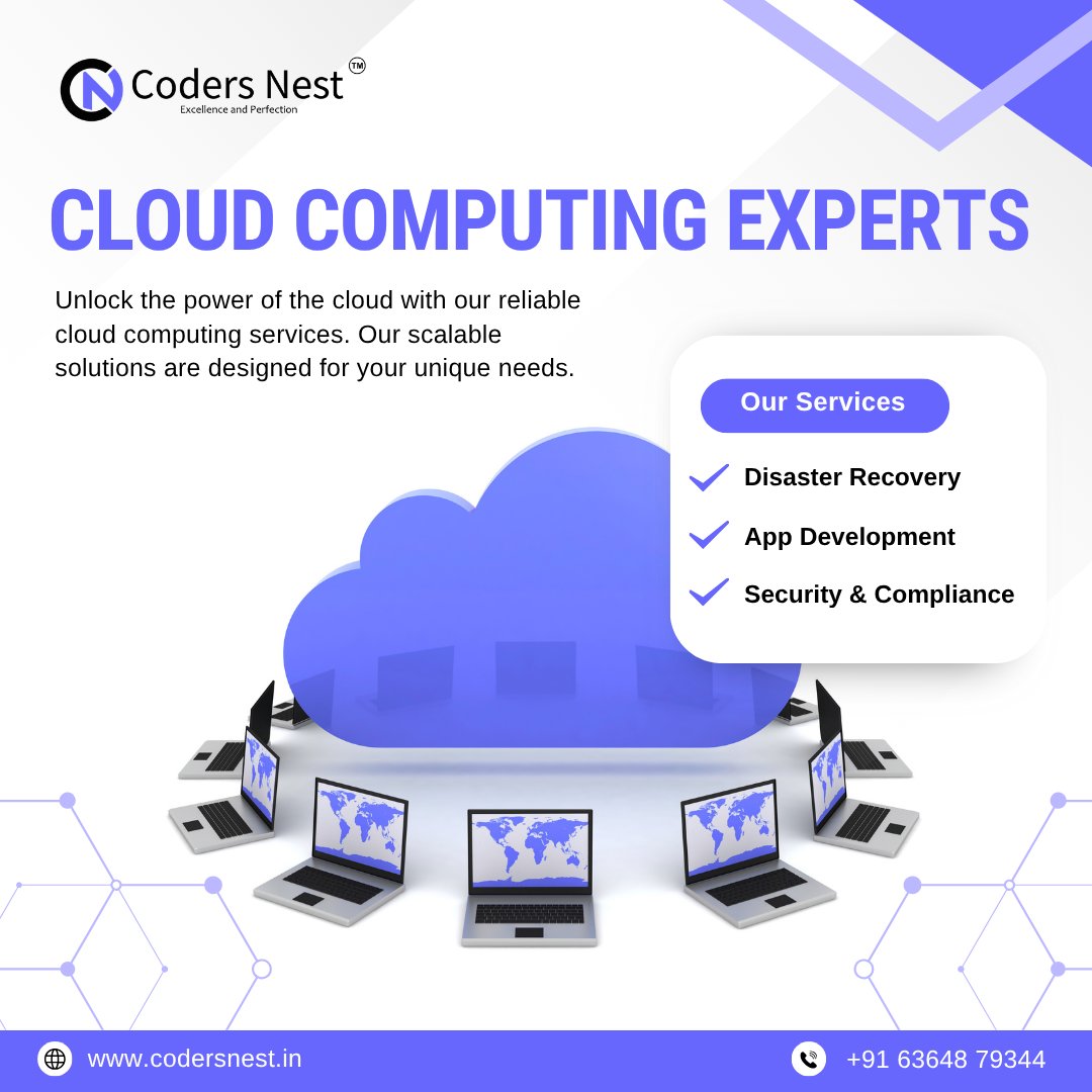 CodersNest70901's tweet image. 📞 Contact us: +91 63648 79344
🌐 Visit: codersnest.in
[Cloud Computing, Cloud Solutions, Disaster Recovery, Secure Digital Infrastructure, App Development, Cloud Security, CodersNest]

#CloudComputing #DigitalTransformation #CloudSecurity #AppDevelopment #CodersNest