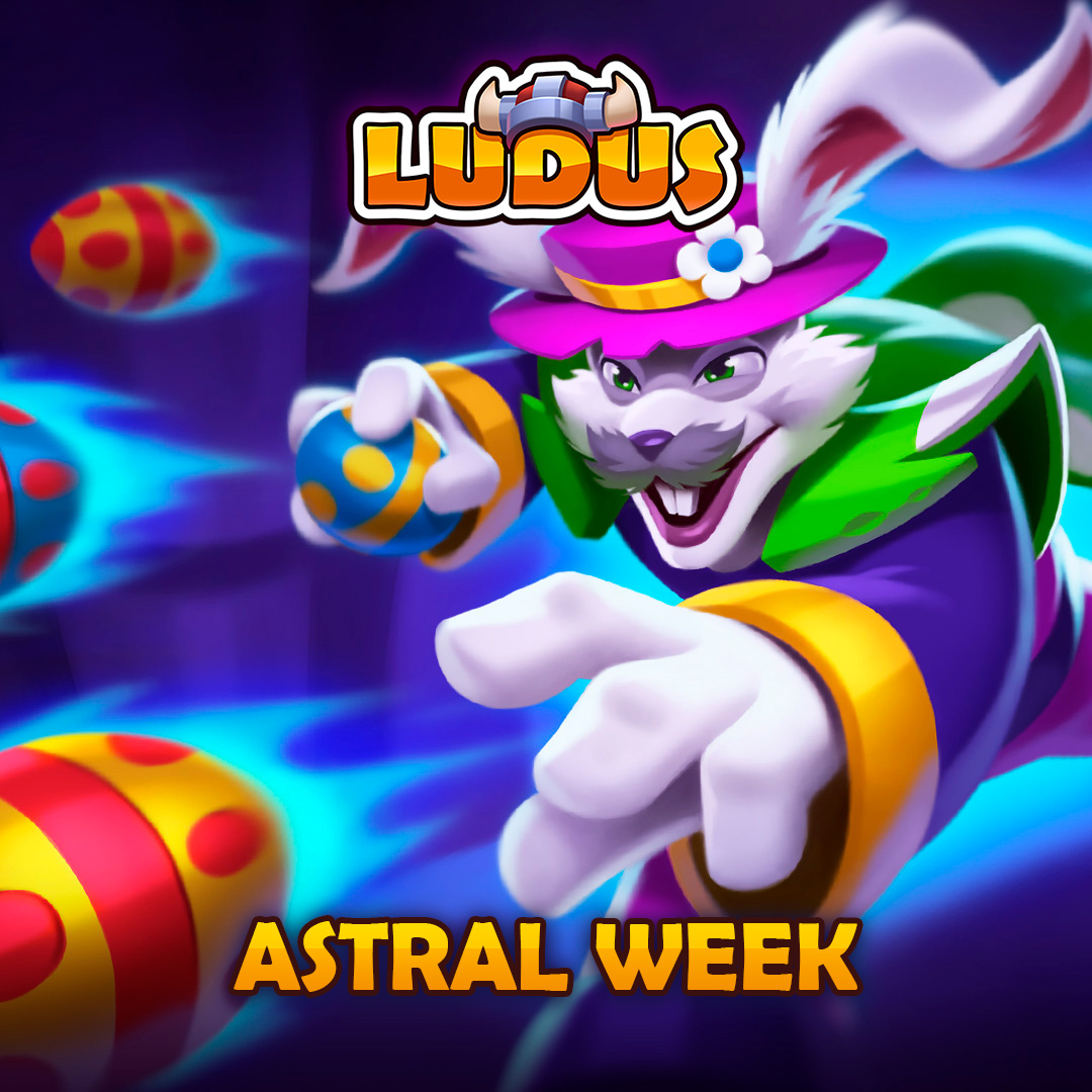 playludus's tweet image. 🐇 The legend of Astral Duels, the Easter Bunny, has returned to turn every battle into madness! His signature move is creating copies that make copies of themselves! Can you guess which one is real?

Enter promo code BUNNY2000 until November 25.

#promocode #giftcode #ludus