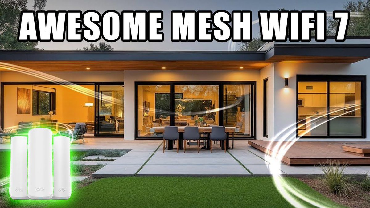 geekanoids's tweet image. New video … 

Netgear Orbi RBE373 WiFi 7 Dual Band Mesh System Review - RBE373-100EUS youtube.com/watch?v=cS0W3z… 

#NetgearOrbi #OrbiRBE373 #MeshWiFi @NETGEAR_UKI @NETGEAR