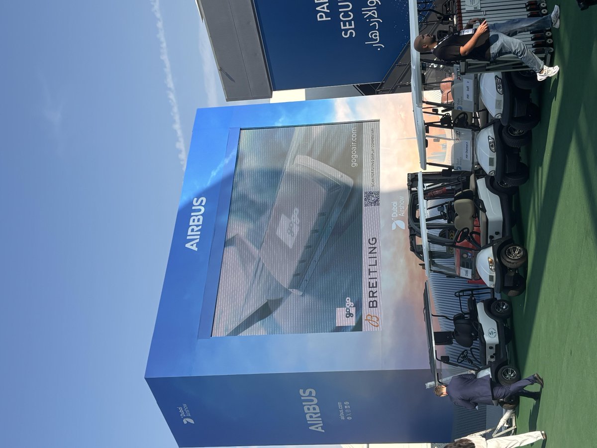 What a great start to the #DubaiAirshow2025! At Gogo and SD Government, this year's show is more than just an exhibit - it's a demonstration of how we're redefining inflight connectivity for business aviation and military/government.

Stop by Booth 169 to speak with the team on