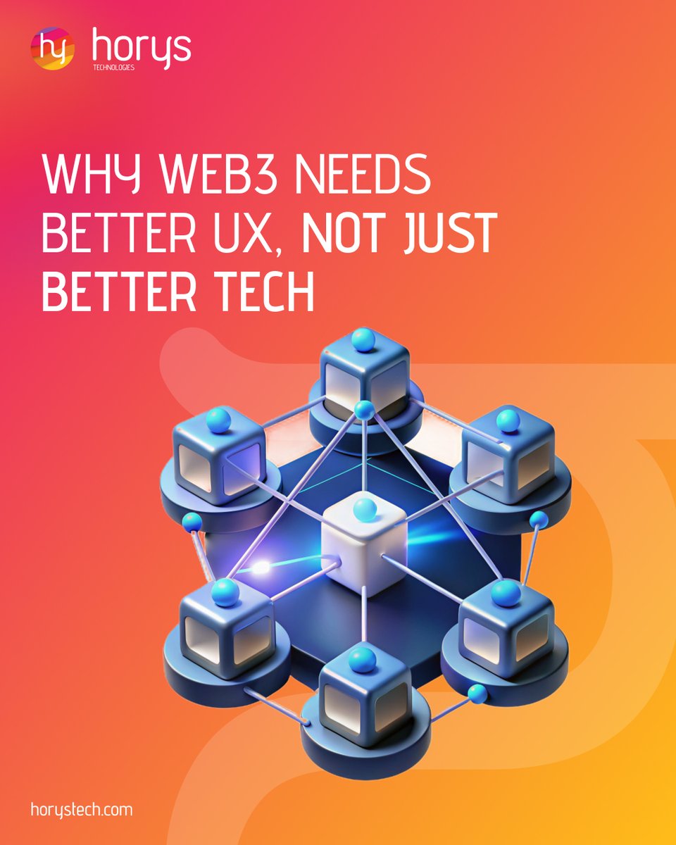 horystech's tweet image. 🧭 Adoption starts with experience. Horys believes that great UX is the bridge between complex infrastructure and real-world usability — making Web3 accessible for all. 💡

Link to our article in thread.👇

#Horys #Web3UX #DigitalAdoption #HumanDesign