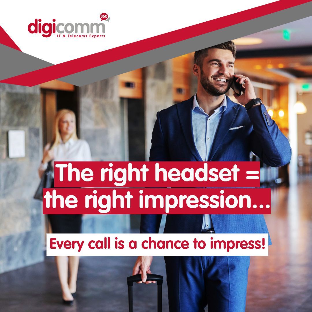 digicomm360's tweet image. Every call is a chance to impress. 💼
Crackly lines or muffled audio? Not with us.
Our VoIP headsets deliver professional sound and reliability you can trust.

🔗 Explore now: digicomm360.com/telephone-head…

#VoIP #BusinessHeadsets #ProfessionalAudio #TeamComms #Digicomm360