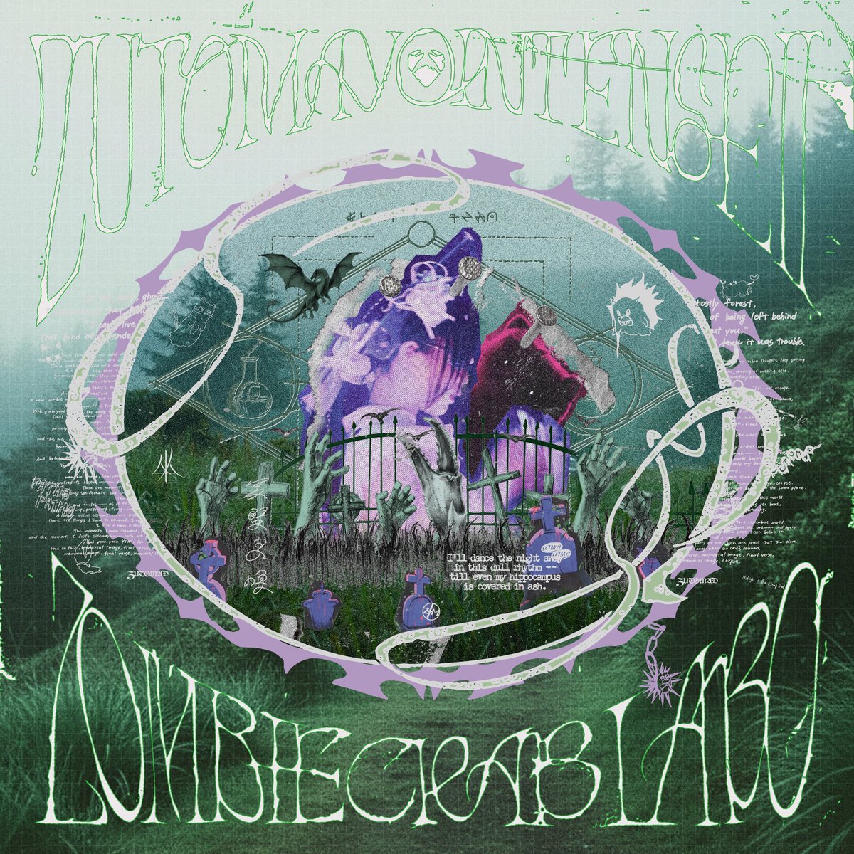 zutomayo_staff's tweet image. 【JAPAN &amp;amp; ASIA TOUR】　2026.2-6   
ずっと真夜中でいいのに。
ZUTOMAYO INTENSE II
「坐・ZOMBIE CRAB LABO」

我ら、土の上に舞い、
蟹のように絶つ。
──。
詳細zutomayo.net/intense2/
#ゾンクラ　#ずとまよ