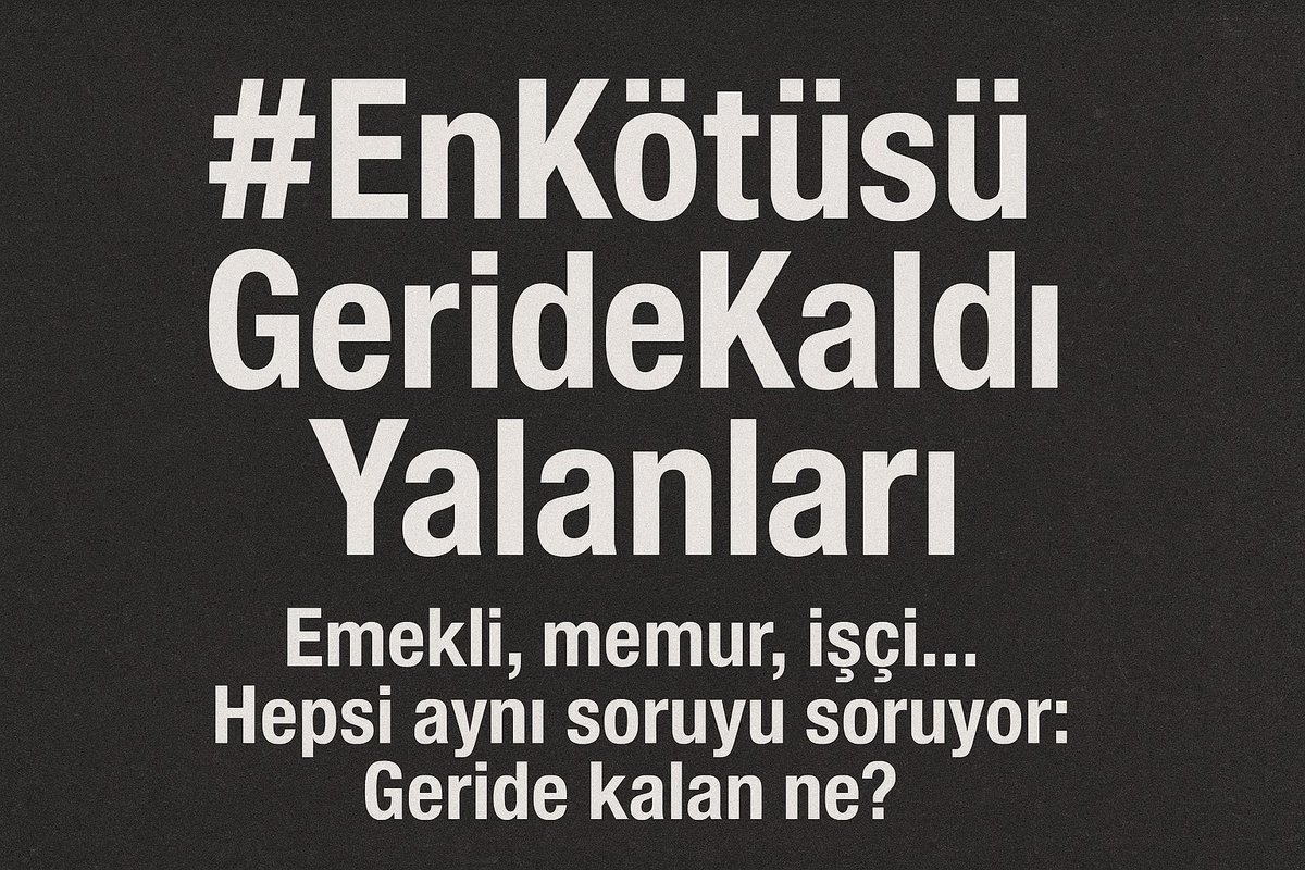 #YoklukGerçekVerilerYalan 👇Yavuz Hırsız Ev Sahibini Bastırırmış Misali👇Emekli Maaşlarımıza iktidarın Yaklaşımı👇#Abo düşük,#Tüik hileli👇23 yıl önce asgari ücretin 0/040 üzerinden başlayan Ssk Emekli maaşlarımız Sefalet seviyelerinden başlıyor artık👇Yaparsa <a href="/Akparti/">AK Parti</a> yapar👇