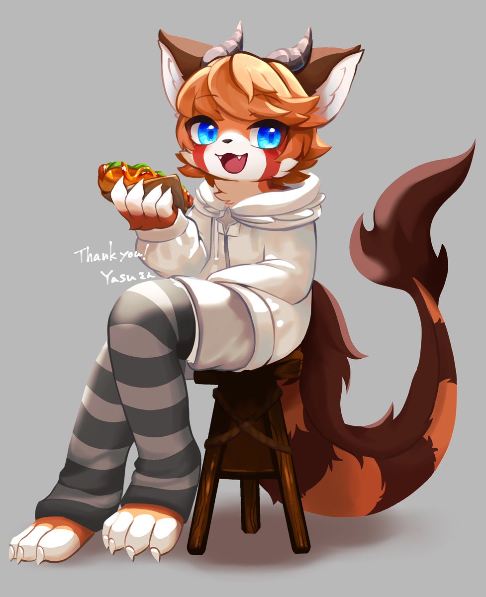 【キャラ絵skeb】
リクエストありがとうございます！🌭