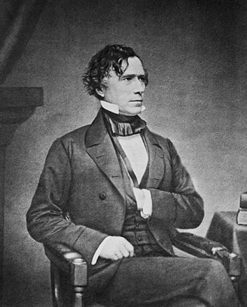 ElectionLabGame's tweet image. Franklin Pierce
14th US President from 1853-1857

Birth: 11/23/1804, Hillsborough, NH
Death: 10/8/1869, Concord, NH

Party: Democrat
Parties in Play: Democrat, Whig
electionlab.org 
Good Sunday Morning!
#ElectoralCollege #Simulation #History #sundayvibes #sundaymotivation