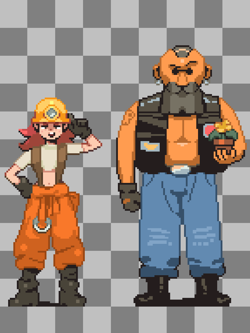 #graytail #pixelart #indiegame 
<a href="/TeamConcode/">Concode｜Graytail Demo Out!🤠</a>