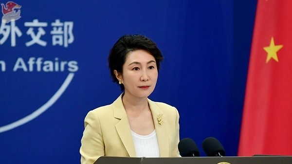 yae_moon's tweet photo. Chinese foreign ministry spokesperson Mao Ning said on Tuesday that militarism must never be revived in Japan, the post-WWII international order must never be challenged, and world peace and stability must never be ruined again. https://t.co/C1fC94j6nn