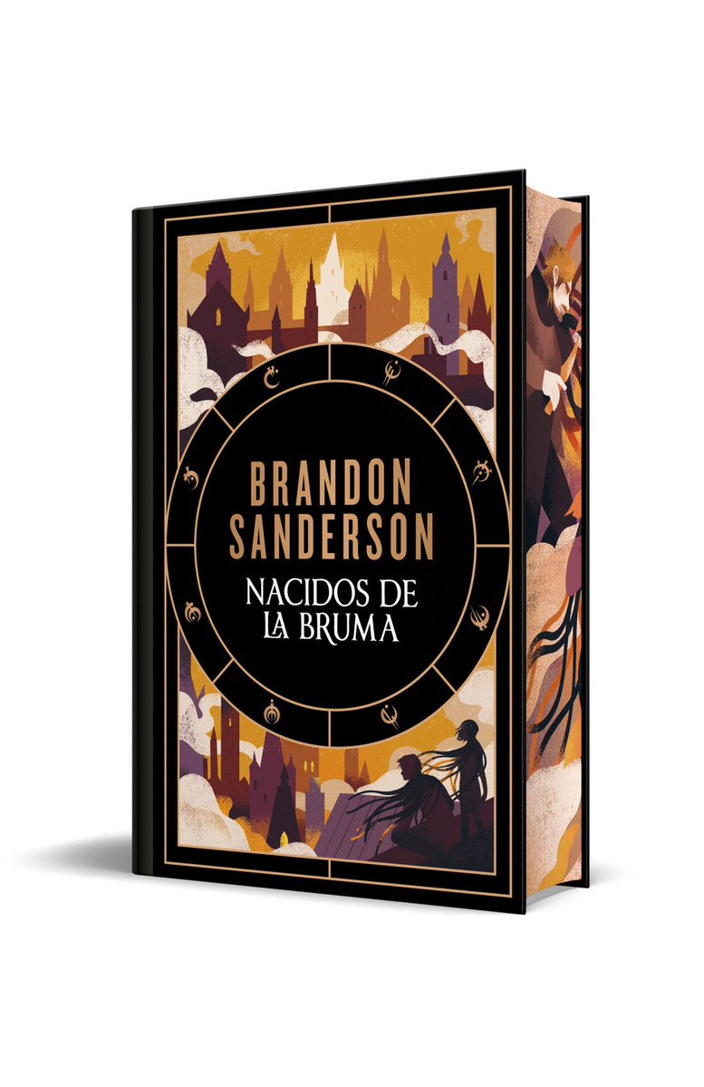 Cosmere16Pod's tweet image. Os recordamos que MAÑANA sale a la venta el 1r libro de la trilogía original de Mistborn con los cantos tintados y también la trilogía entera con une estuche por parte de B de Bolsillo