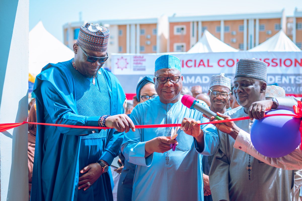 AsRafrica's tweet image. Moments from the commissioning of the ₦310 million Abdul Samad Rabiu Student Hostel at the Federal University of Technology, Minna, Niger State earlier today.

More information coming soon

cc: @BUAgroup @asr_rabiu 

#ASRAfrica #SocialDevelopment #Picturestory