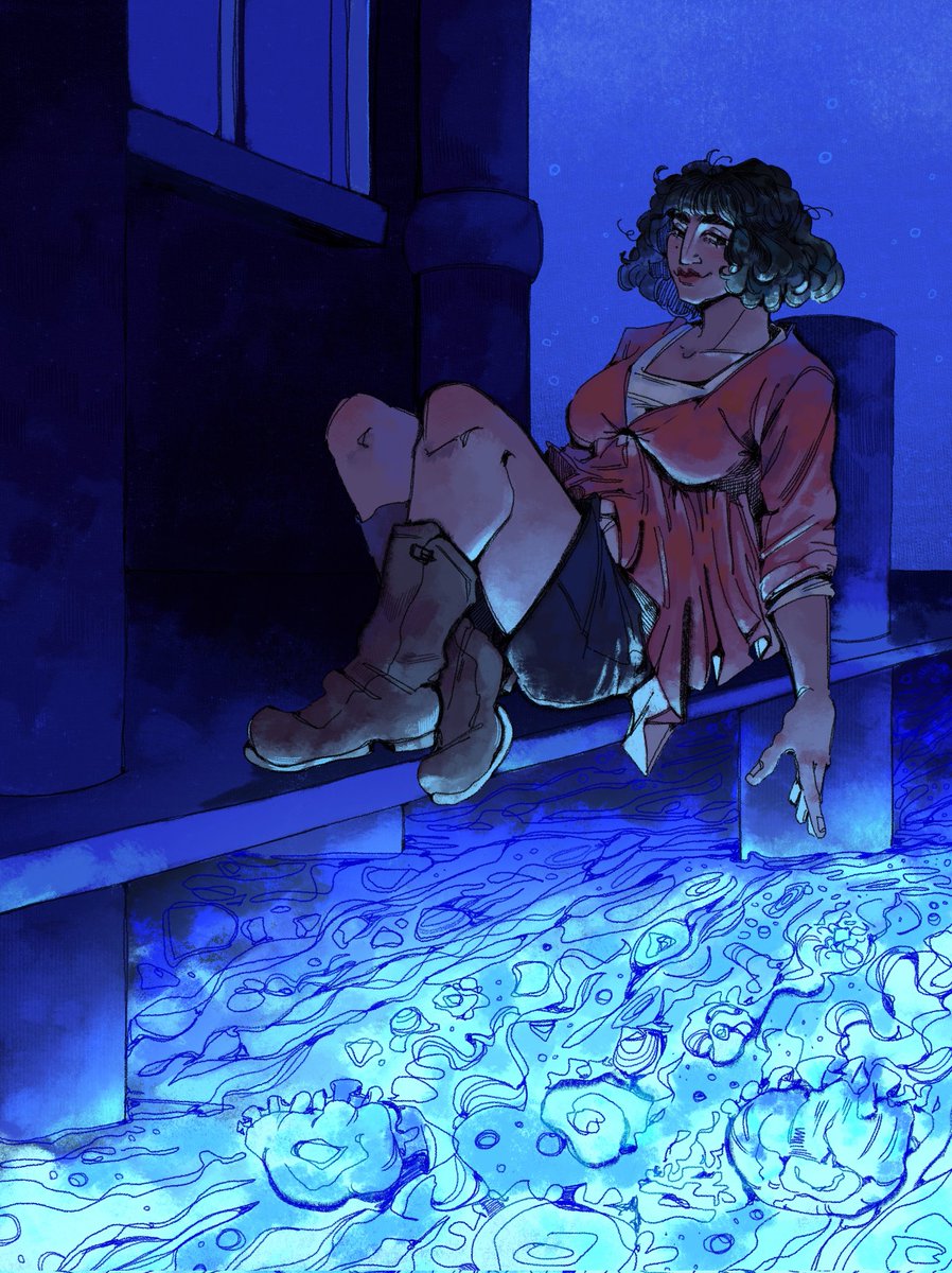 finally started playing stardew valley recently (even though it was gifted to me a few years ago...)

so here is my farmer at the festival 

#StardewValley