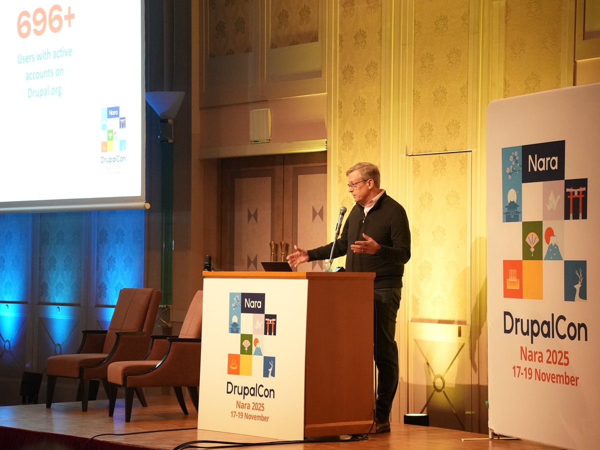 Invest_In_Nara's tweet image. 本日、#DrupalCon Nara 2025 が最終日を迎えました。
世界中から集まった多くの皆さまのご参加により、#奈良市 での3日間が大変充実した時間となりました。
ご来訪いただき、心より御礼申し上げます。