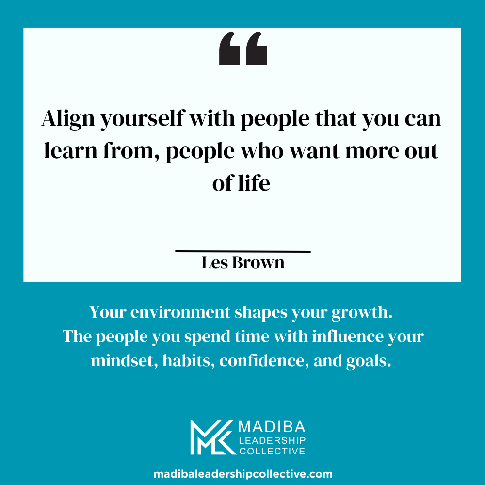 This quote reminds us to:

-Surround ourselves with growth-minded people
-Stay close to those who inspire, not drain
-Learn from those with higher standards, deeper wisdom, and bigger dreams
-Avoid environments that keep you small, stuck, or complacent
#inspirationalquotes
