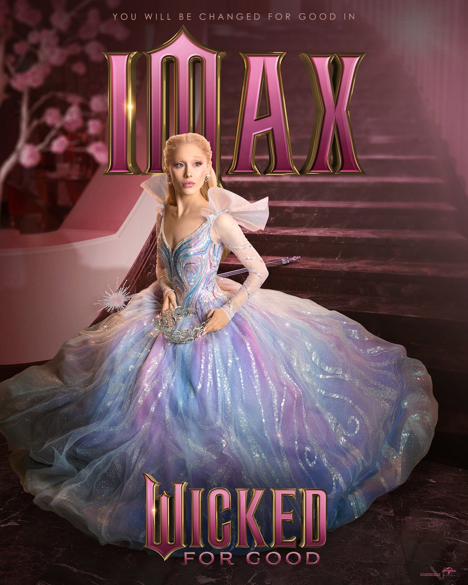 novocinemas_qtr's tweet image. You will be changed for good in IMAX. 💜💚 FROM TONIGHT, #WickedForGood takes over the biggest IMAX screen in the Middle East at #NovoCinemas – MOQ and at The Pearl. Immerse yourself in magic like never before. Secure your seats now!

#IMAXExperience #CountdownToOz #AGreatTimeOut