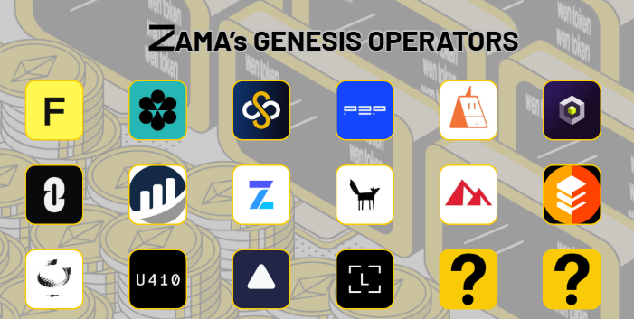 SAMoblitz's tweet image. Genesis Operators are the first nodes in @zama&apos;s encrypted execution network. They’re not your average validators, they’re the builders, the gatekeepers, and the launchpad for fully private computation at scale.

🟡Who They Are
Zama&apos;s genesis Operators are Skilled operators with…