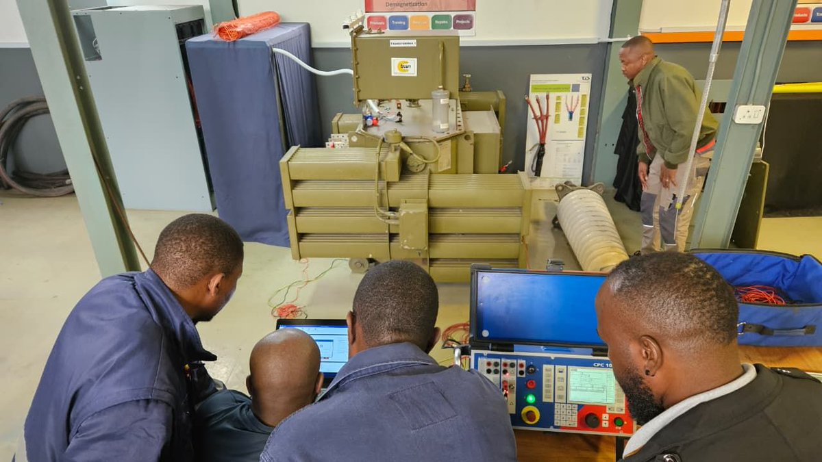 AlectrixOMICRON's tweet image. Leveling Up! Herman Viljoen recently conducted a successful OMICRON CPC 100 Course 
Register for 2026 courses here: lnkd.in/d7C9U6tp

#CPC100 #ElectricalTesting #ProfessionalDevelopment #Training2026 #OMICRONenergy #Alectrix #TestingIsOurBusiness #CPD #PowerSystems