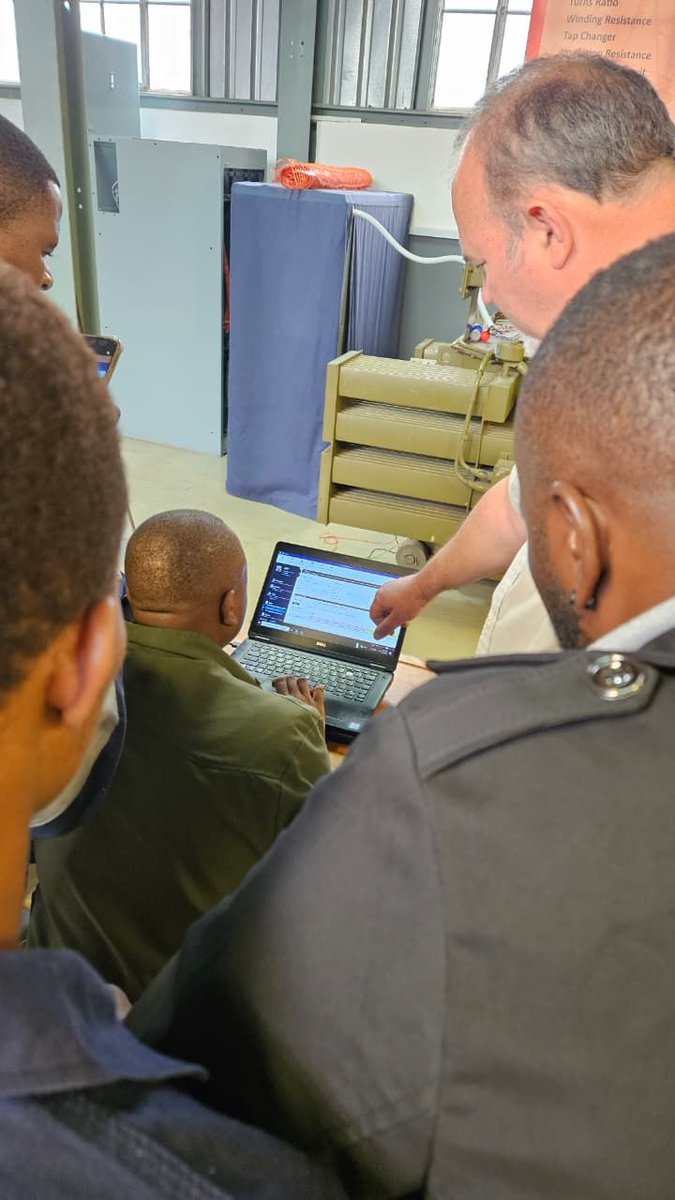 AlectrixOMICRON's tweet image. Leveling Up! Herman Viljoen recently conducted a successful OMICRON CPC 100 Course 
Register for 2026 courses here: lnkd.in/d7C9U6tp

#CPC100 #ElectricalTesting #ProfessionalDevelopment #Training2026 #OMICRONenergy #Alectrix #TestingIsOurBusiness #CPD #PowerSystems