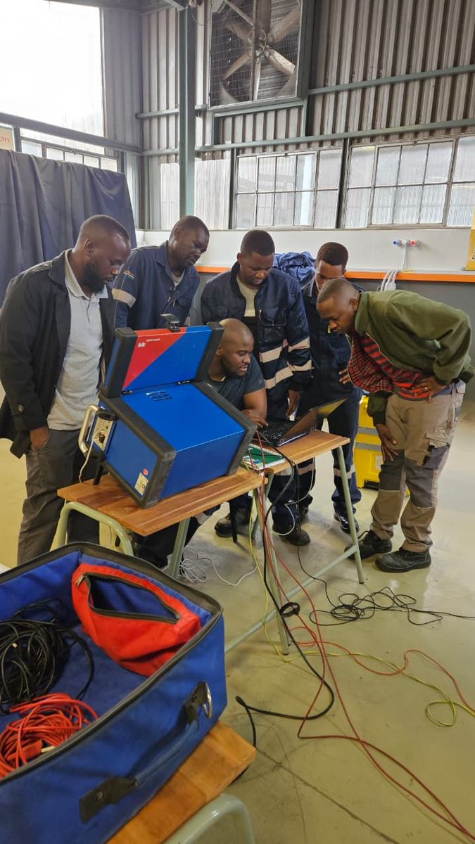 AlectrixOMICRON's tweet image. Leveling Up! Herman Viljoen recently conducted a successful OMICRON CPC 100 Course 
Register for 2026 courses here: lnkd.in/d7C9U6tp

#CPC100 #ElectricalTesting #ProfessionalDevelopment #Training2026 #OMICRONenergy #Alectrix #TestingIsOurBusiness #CPD #PowerSystems