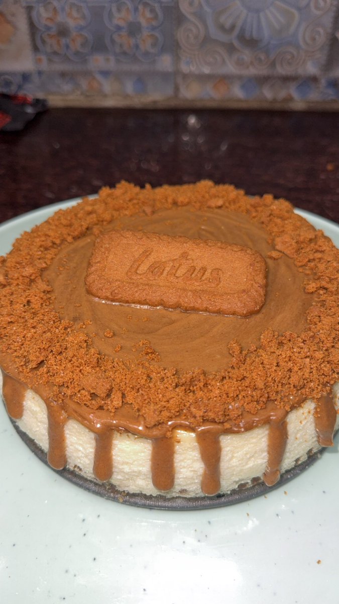 fabcodingzest's tweet image. Mission Lotus biscoff cheesecake  went well 😌

It was my first try and even made biscoff spread at home