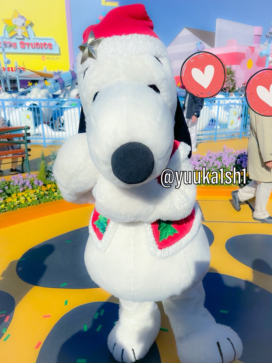 サンタ・スヌーピー🎅🎄 素敵なプレゼントを持ってきてくれました
