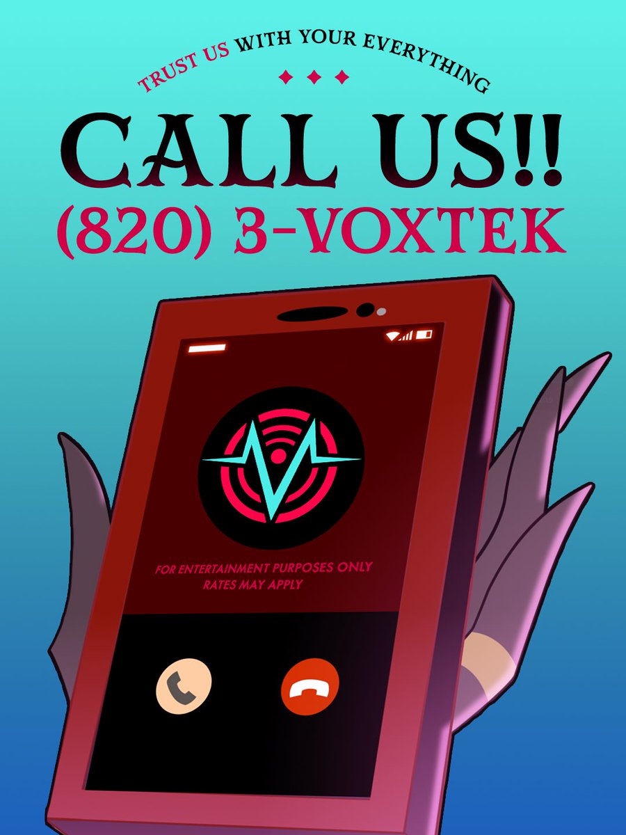 HellaversePrime's tweet image. Interested in being Bad With Us? Give VoxTek a call and join the winning team 😈