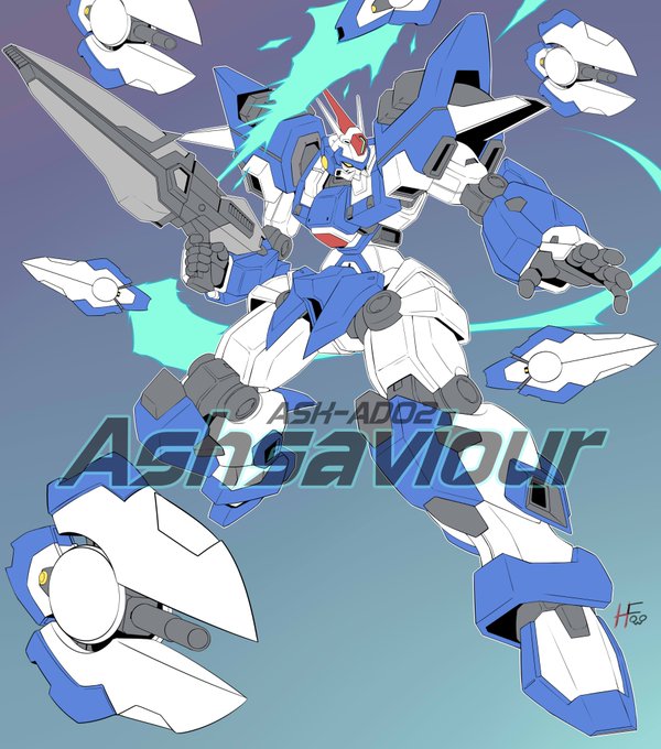 ASK-AD02 Ashsaviour #スーパーロボット大戦OG