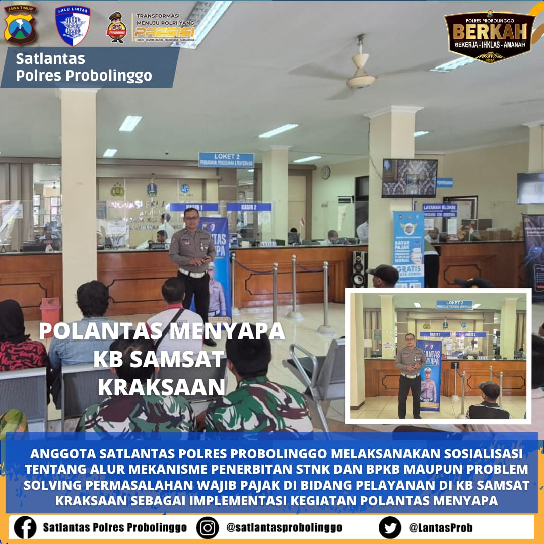 Satlantas Polres Probolinggo tweet media