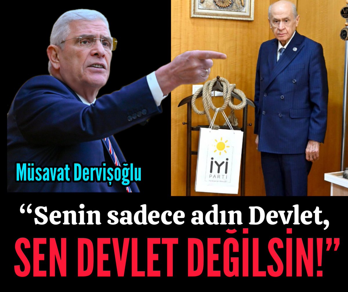 iyiphaber's tweet image. Müsavat Dervişoğlu:

 “Senin sadece adın Devlet,
 sen devlet değilsin!”