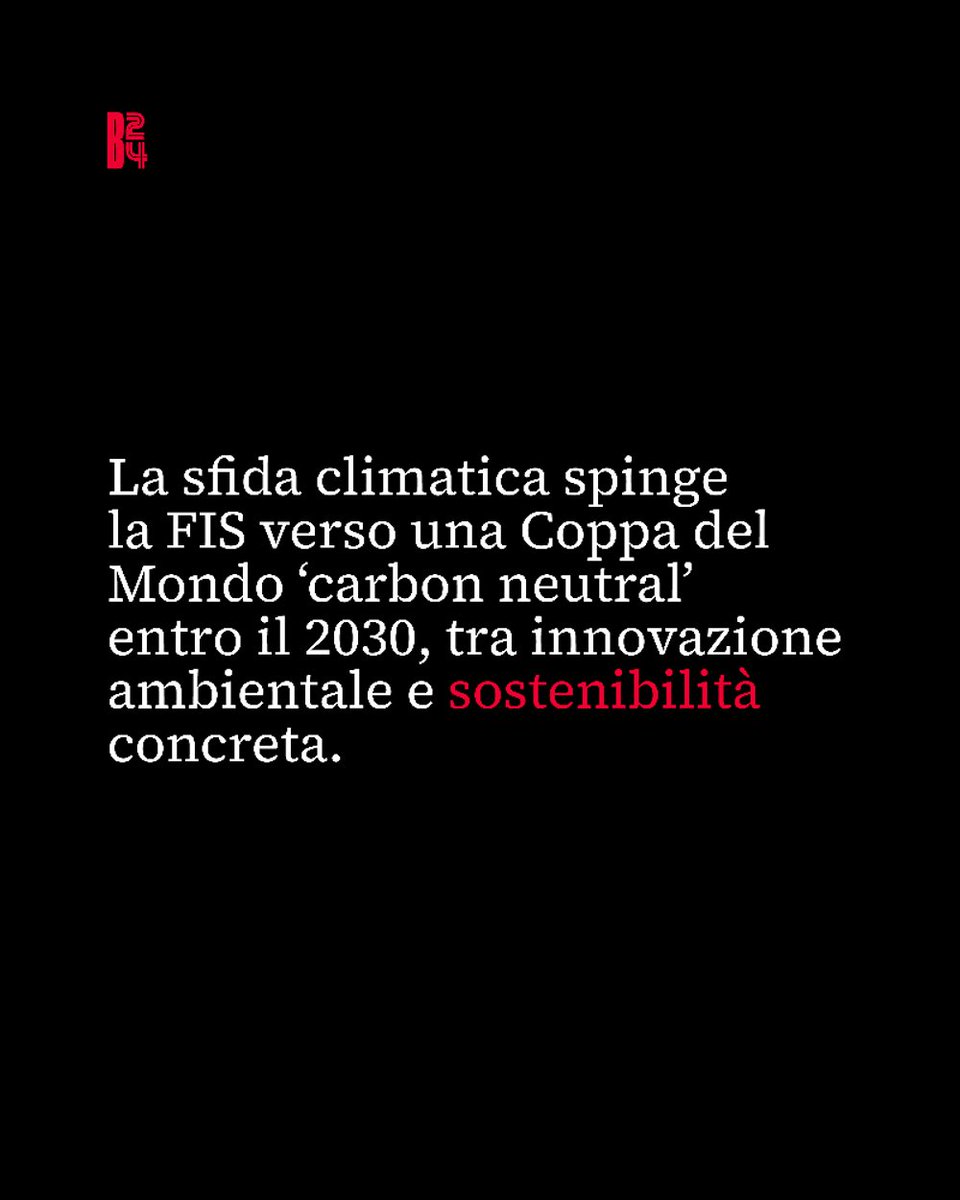 Coppa del Mondo 2025-26: #Italia protagonista tra #sport, #turismo e #sostenibilità verso un #futuro carbon neutral.
Leggi l'articolo su business24tv.it o al link in bio