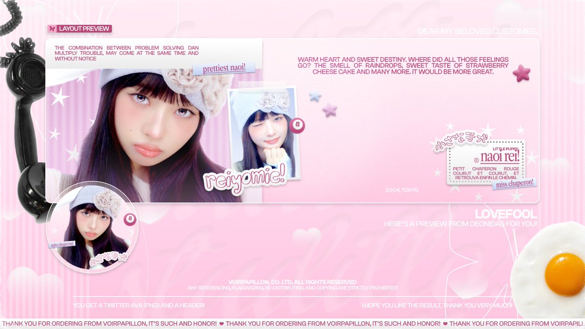 Help me to RT/REPOST this?

Selamat siang! Aku membawa empat READY STOCK untuk katalog 'LOVEFOOL' dengan muse IVE WONYOUNG, LEESEO, DAN REI yang bisa langsung kalian take melalui DM, ya!

📩: via DM!
💵: 11k/each, FREE RE-TEXT, RE-COLOR +2k!

#zonauang #zonaba #zonabu