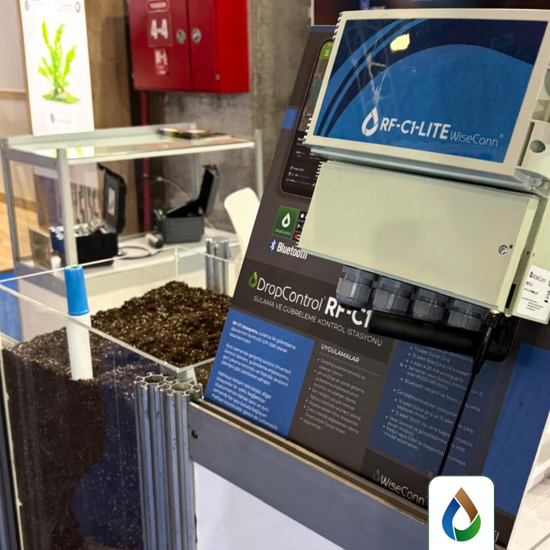 WiseconnEurope's tweet image. È iniziata Growtech Antalya!🌱
Il nostro regional manager Marco Bezzi e Guillermo Valenzuela, VP Sales &amp;amp; Marketing di #WiseConn, insieme al distributore Smart Soil, ti aspettano al Padiglione 4, Stand A123💧

#GROWTECHANTALYA #DropControl