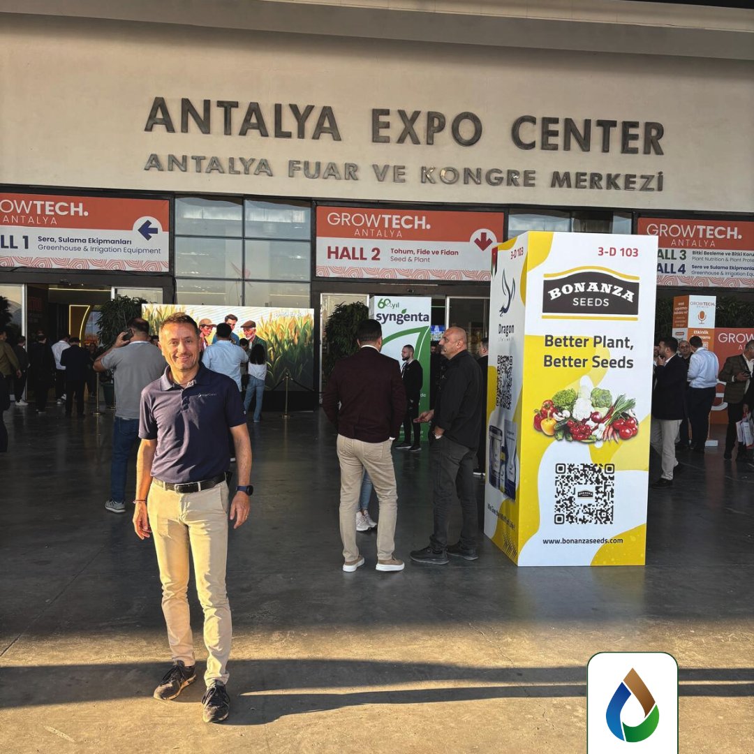 WiseconnEurope's tweet image. È iniziata Growtech Antalya!🌱
Il nostro regional manager Marco Bezzi e Guillermo Valenzuela, VP Sales &amp;amp; Marketing di #WiseConn, insieme al distributore Smart Soil, ti aspettano al Padiglione 4, Stand A123💧

#GROWTECHANTALYA #DropControl
