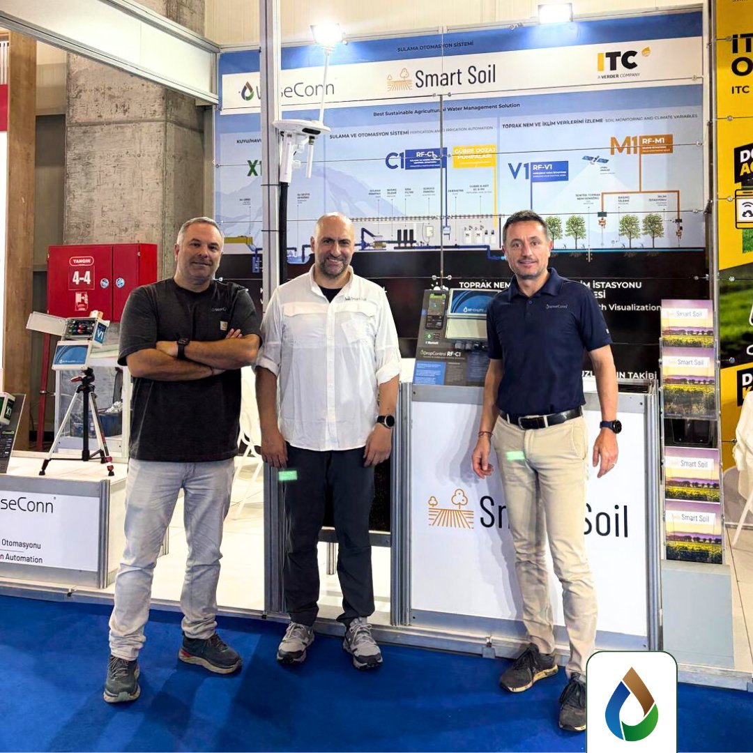 WiseconnEurope's tweet image. È iniziata Growtech Antalya!🌱
Il nostro regional manager Marco Bezzi e Guillermo Valenzuela, VP Sales &amp;amp; Marketing di #WiseConn, insieme al distributore Smart Soil, ti aspettano al Padiglione 4, Stand A123💧

#GROWTECHANTALYA #DropControl