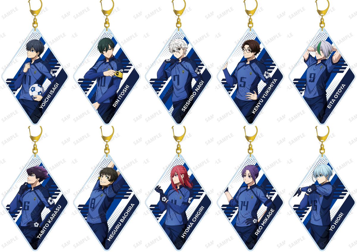 Something Blue くじロード アクリルキーホルダーまとめ売り アクリルキーホルダー（しずく形A）Mサイズ｜ 商品詳細｜まんじろうSHOP