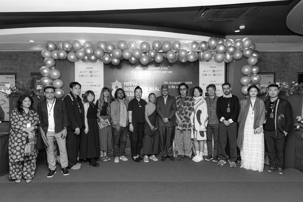 niff_np's tweet photo. A tiny flashback before we head to NIFF in March 2026! 📸
#NIFF2025 #awardshow #flashback #cinemakers https://t.co/L6T8wk6js6