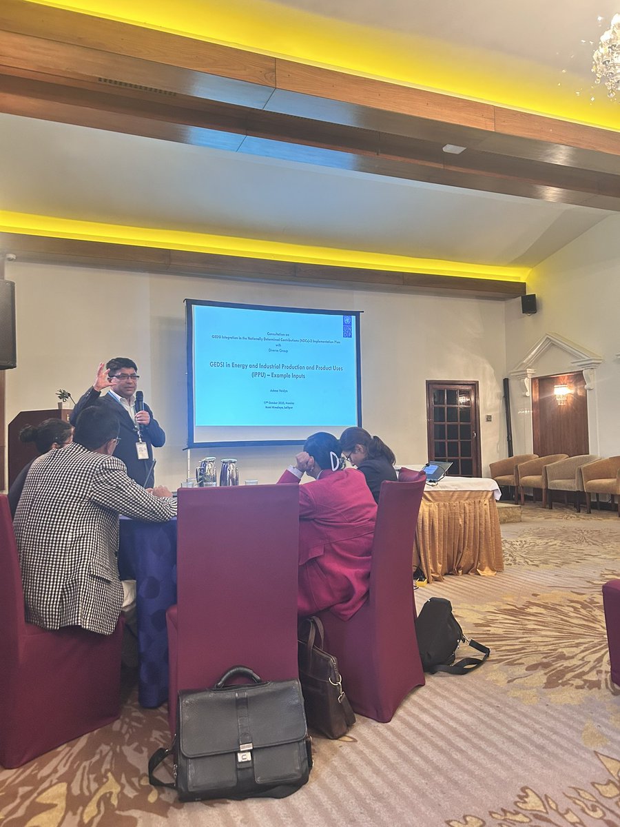 powershiftnp's tweet photo. Power Shift Nepal at NDC 3.0 implementation consultation on GEDSI by Ministry of Women, Youth and Children and UN women. We had the opportunity to provide recommendations and interventions in different sectors and sub sectors of NDC3.0. https://t.co/O0pW7lcv5X