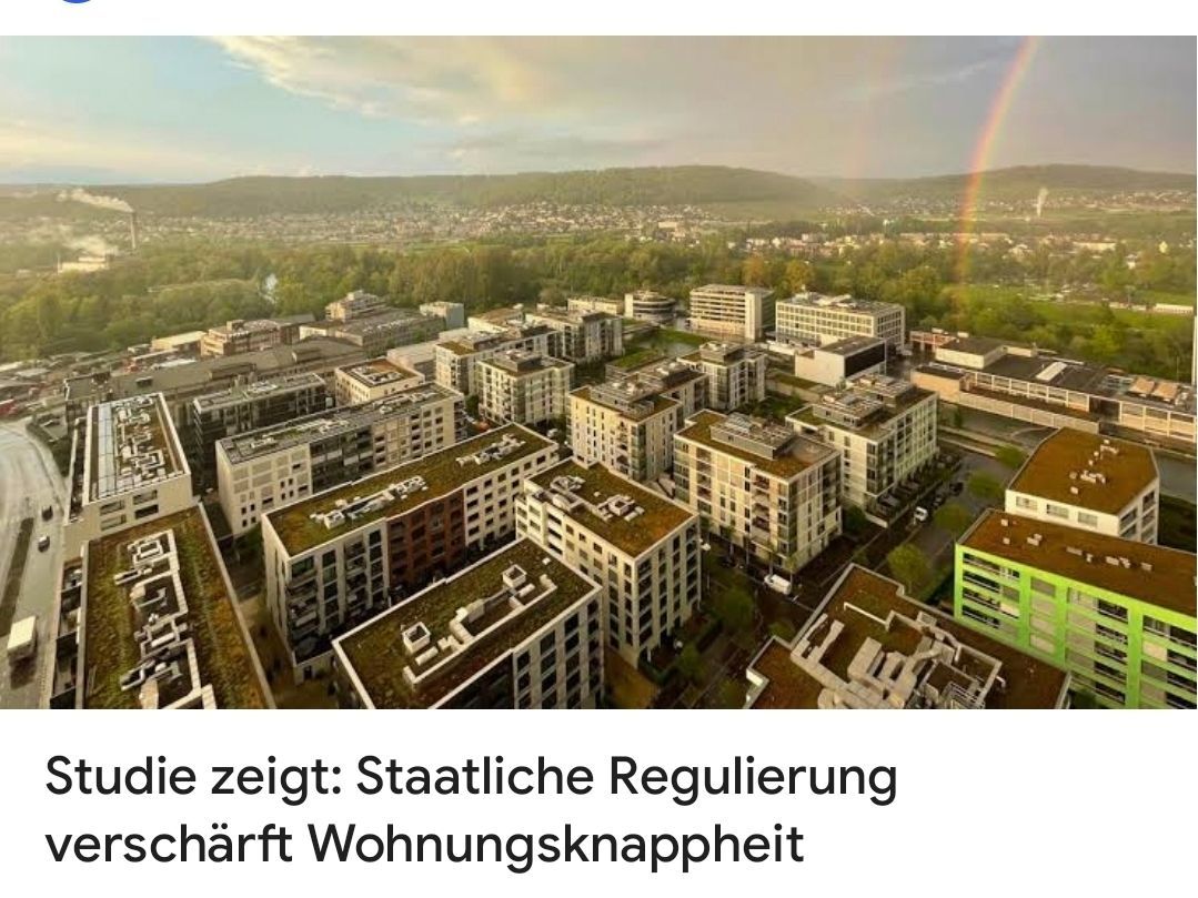 Matthias_Teh's tweet image. Je mehr Politiker den Markt manipulieren — und mögen sie es noch so gut meinen — es ist kontraproduktiv.

Laut einer neuen Studie haben staatliche Eingriffe in den Wohnungsmarkt negative Folgen: Es wird weniger gebaut, wodurch die Mieten vor allem für Menschen, die eine neue…
