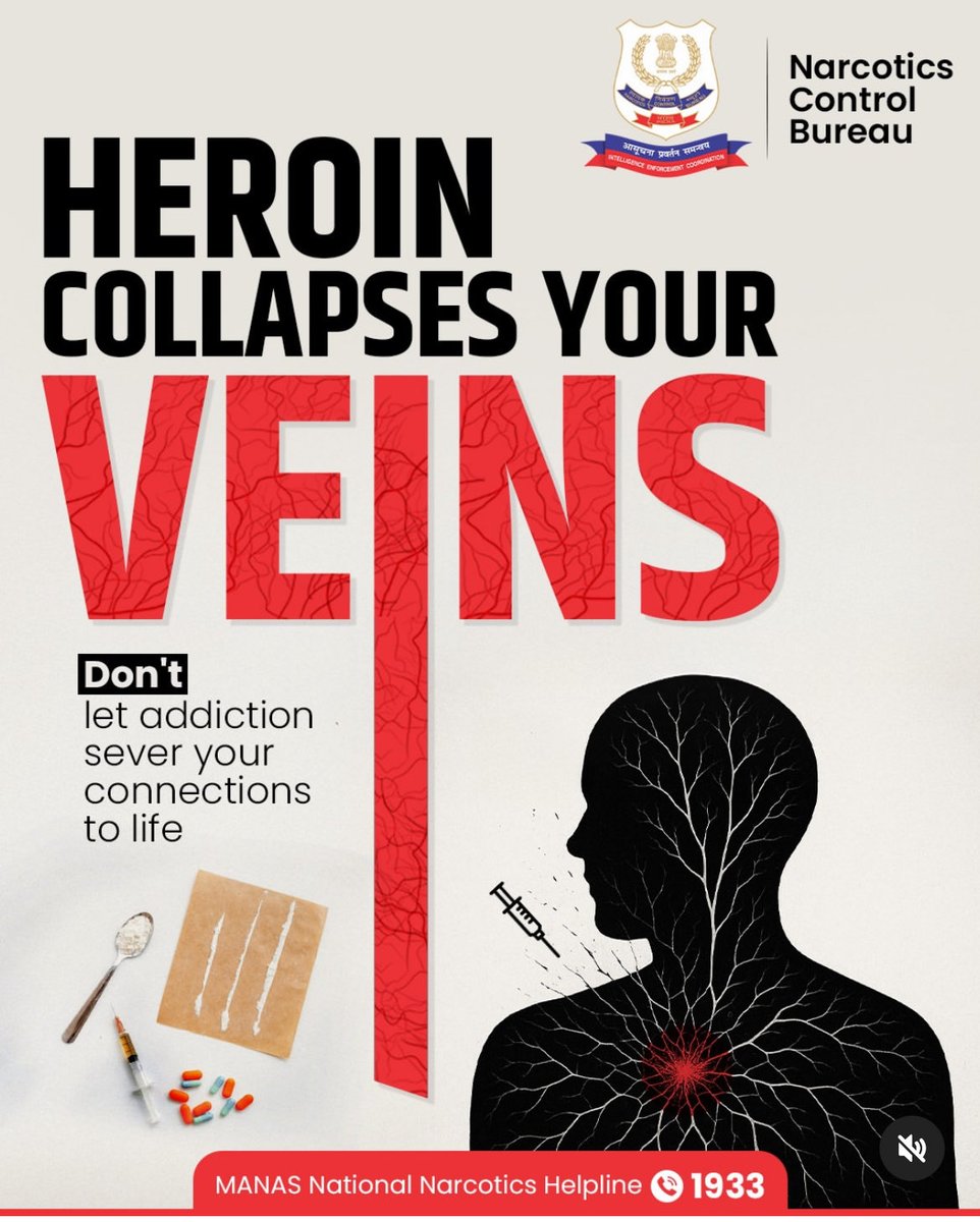 NeelabhBPS's tweet image. Addiction is not a weakness. It’s a struggle that needs support.
Recovery is possible.
#AddictionAwareness #MentalHealthMatters